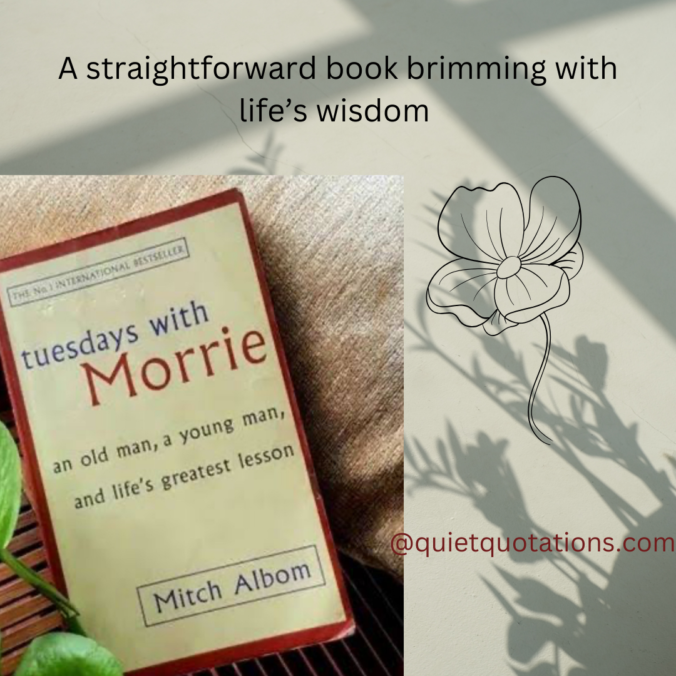 Tuesdays with Morrie